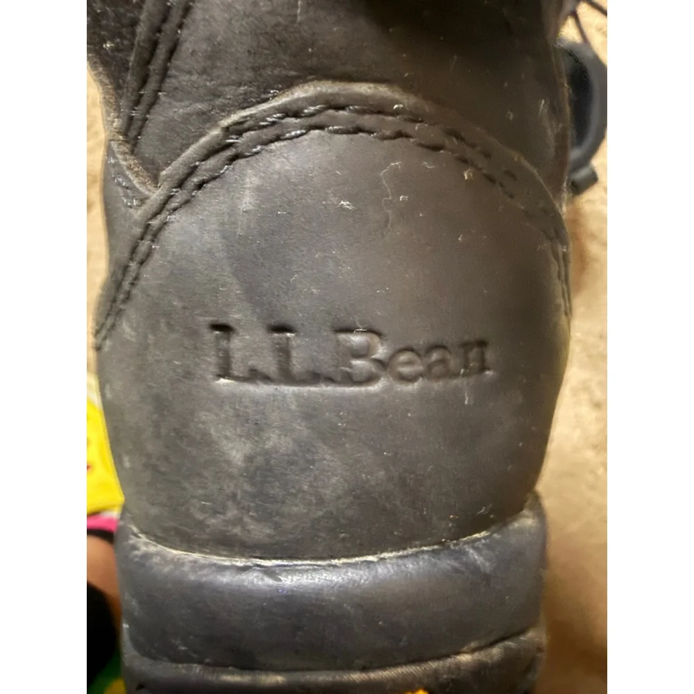 Women's L.L.Bean Black Winter & Rain Bean Boots Size 6.5